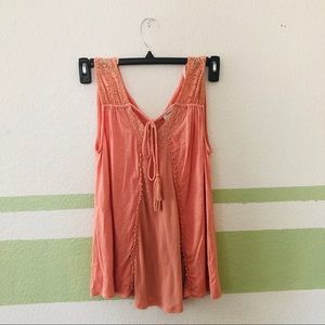 Western sleeveless shirt
